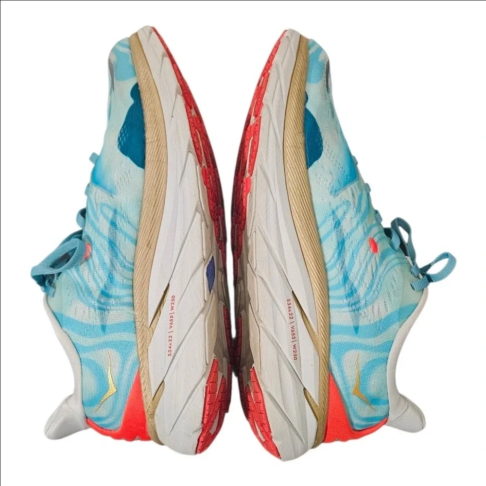 Hoka Clifton 8 Mens Running Shoes Mens 8.5 Pastel Blue Sneakers 1119393